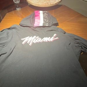 Nike Miami Heat Vice Long Sleeve with hoodie.